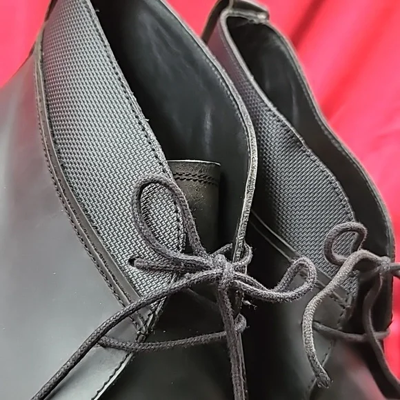 COLE HAAN sz10.5 Air Colton Winter Chukka in Black Iris LIKE NEW - Picture 8 of 11